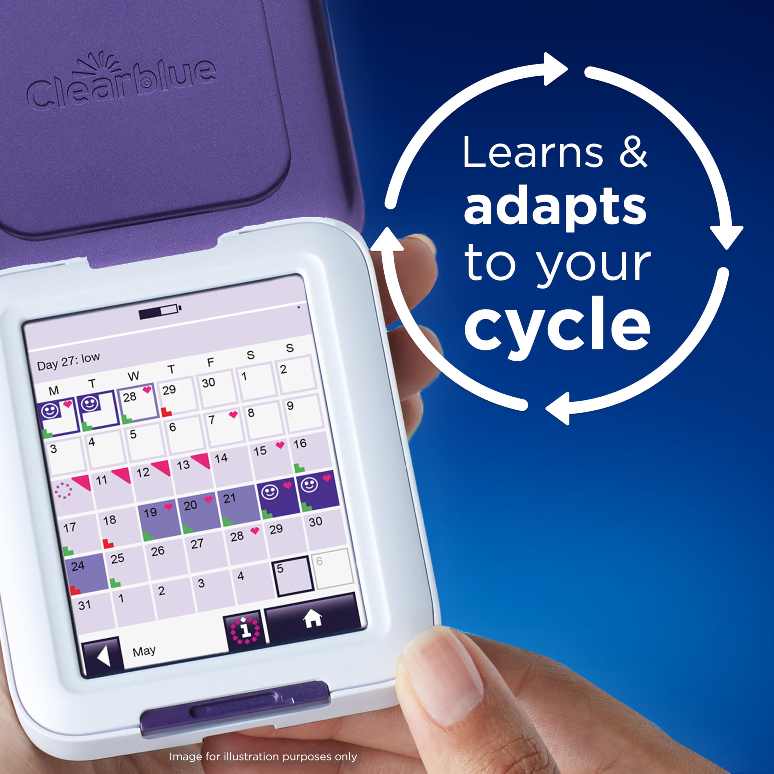 Clearblue Fertility Monitor with Touch Screen – 1 Count