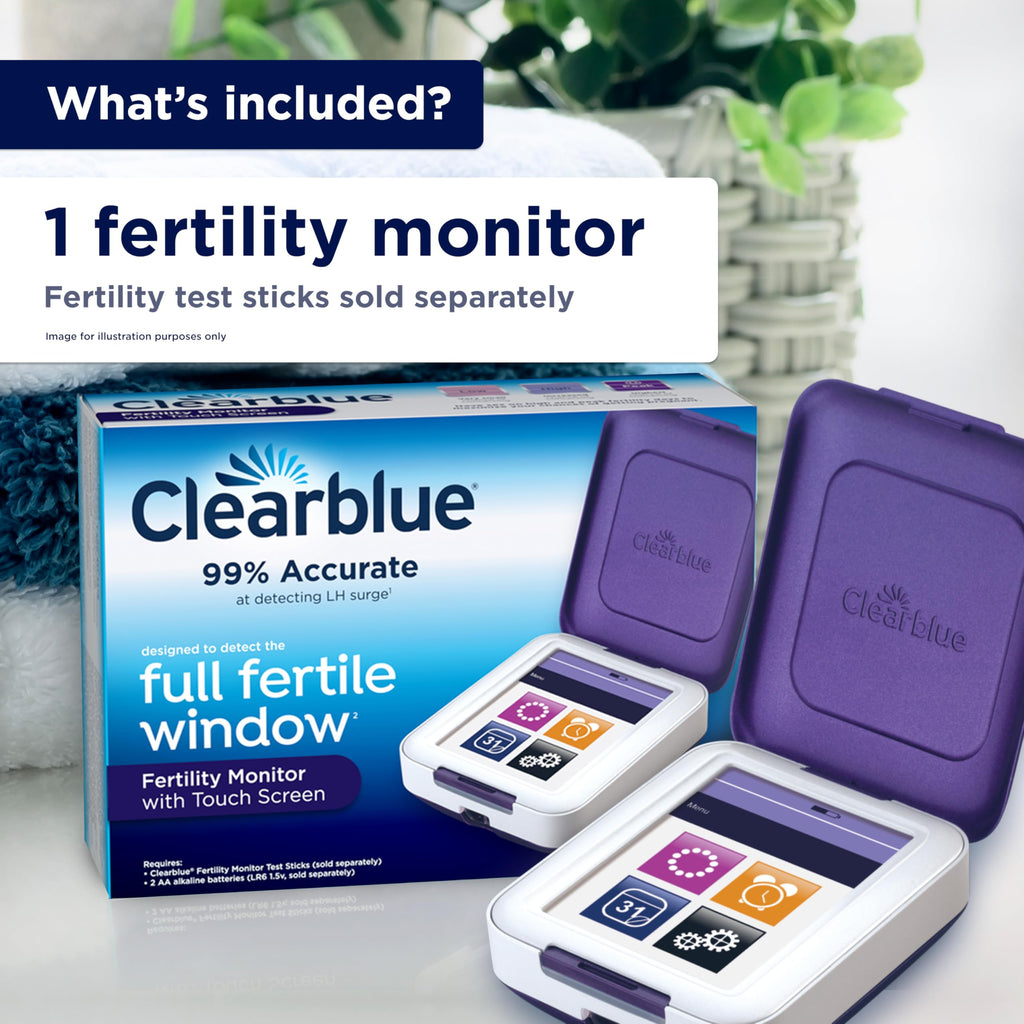 Clearblue Fertility Monitor with Touch Screen – 1 Count