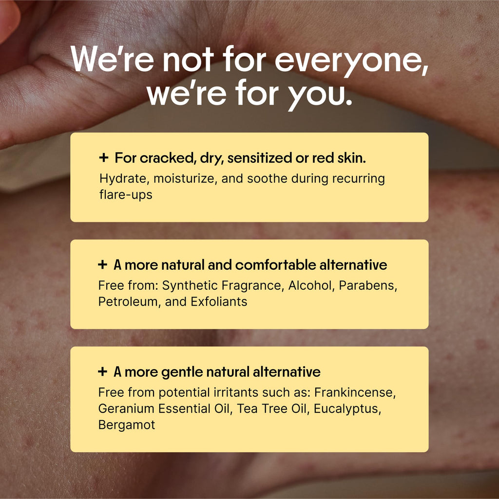 Clearbody Organics Manuka Honey Cream for Eczema & Dry Skin - Colloidal Oatmeal & Aloe - No Greasy Residue - 1 oz