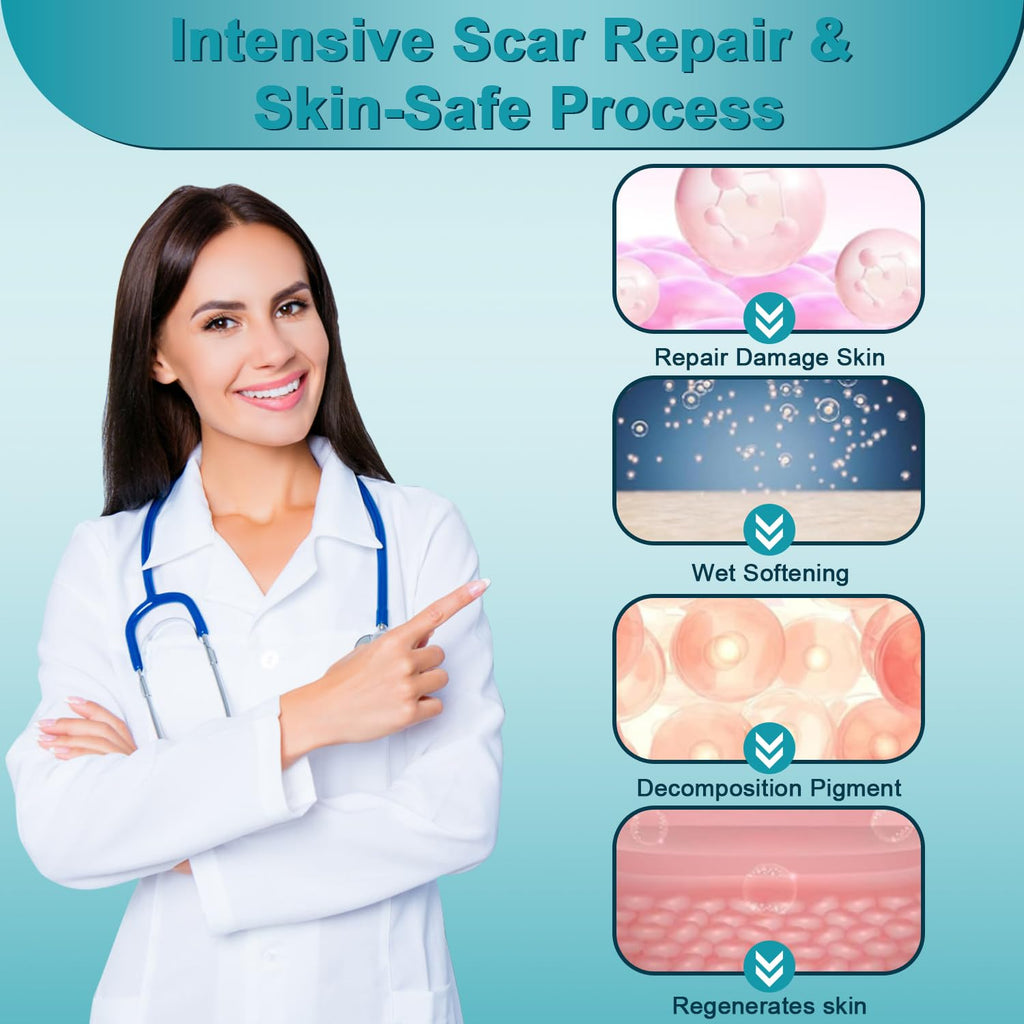 ClearPiny Scar Cream – Advanced Silicone Scar Gel for Old & New Scars (1.76 oz)