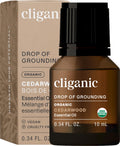 Cliganic Organic Cedarwood Essential Oil – 100% Pure, Undiluted, USDA Organic | Aromatherapy Diffuser | Non-GMO Verified