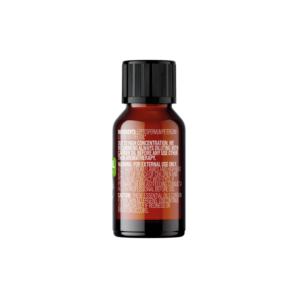 Cliganic Organic Lemon Tea Tree Essential Oil – 100% Pure, Non-GMO Verified