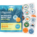 Cliganic Mosquito Repellent Stickers (180 Pack) — DEET-Free, Essential Oil Patches for Camping & Outdoors