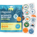 Cliganic Mosquito Repellent Stickers (90 Pack) – DEET-Free, Essential Oil Patches for Camping