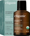 Cliganic Organic Eucalyptus Essential Oil - 100% Pure & Non-GMO | Packaging May Vary
