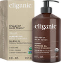 Cliganic Organic Sweet Almond Oil - 100% Pure (8oz) for Skin & Hair | Nourishing Carrier Oil