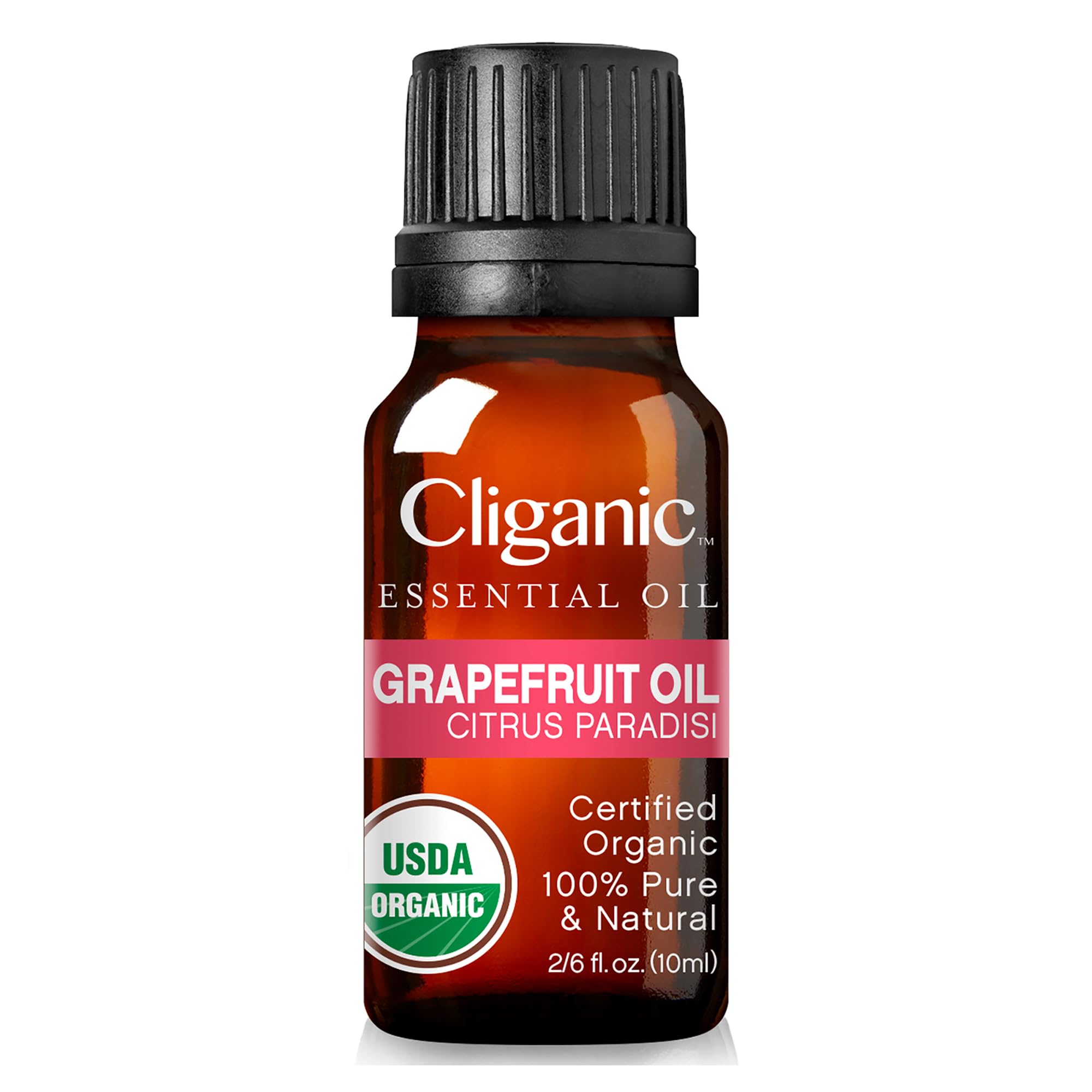 Cliganic Organic Pink Grapefruit Essential Oil – 100% Pure, Non-GMO