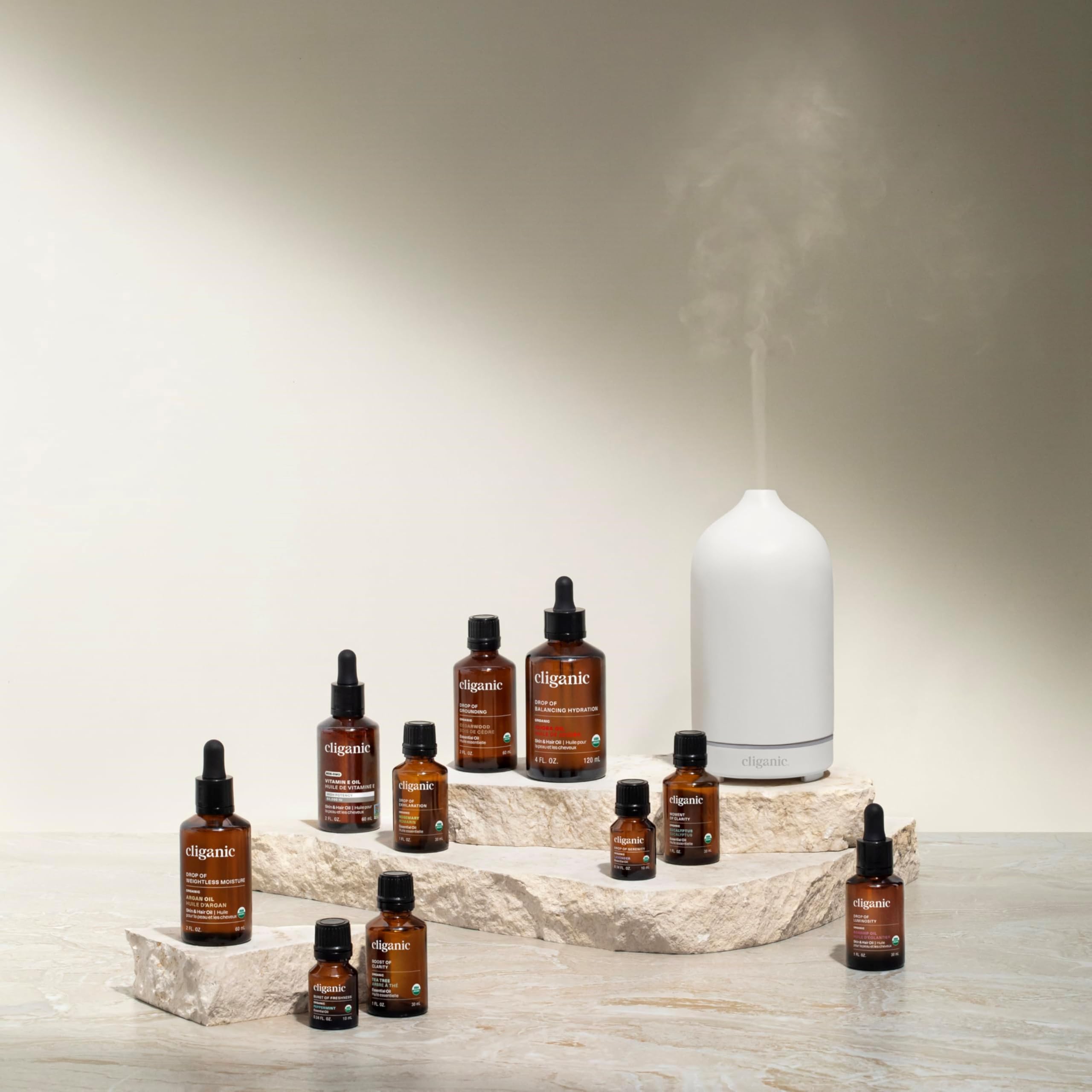 Cliganic Organic Tea Tree Essential Oil – 100% Pure & Natural, for Aromatherapy | Non-GMO Verified (Packaging May Vary)