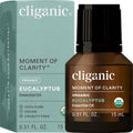 Cliganic USDA Organic Eucalyptus Essential Oil - 100% Pure, Steam-Distilled, Non-GMO