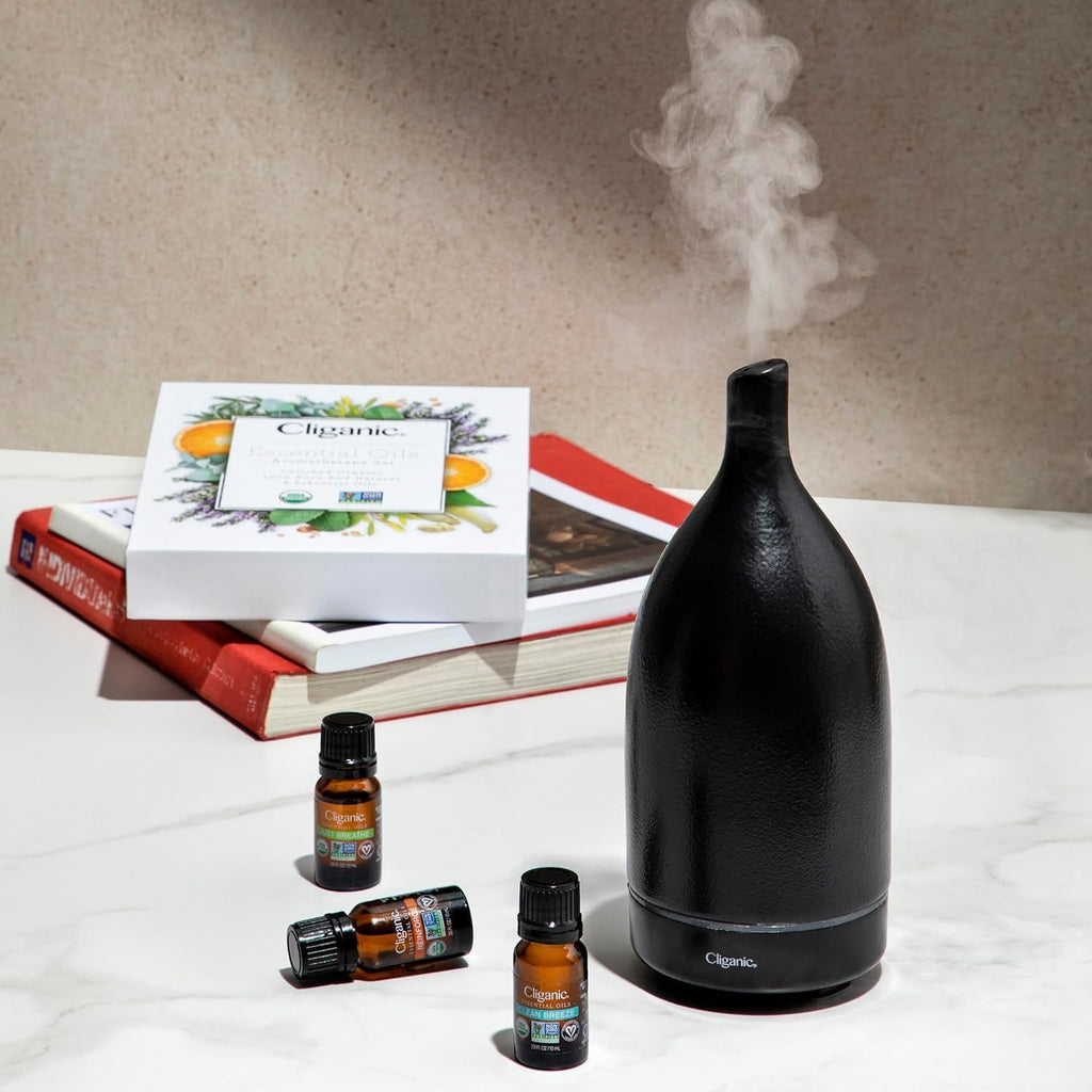 Cliganic USDA Organic Eucalyptus Essential Oil - 100% Pure, Steam-Distilled, Non-GMO