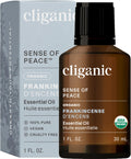 Cliganic USDA Organic Frankincense Oil 1oz – 100% Pure Boswellia Serrata