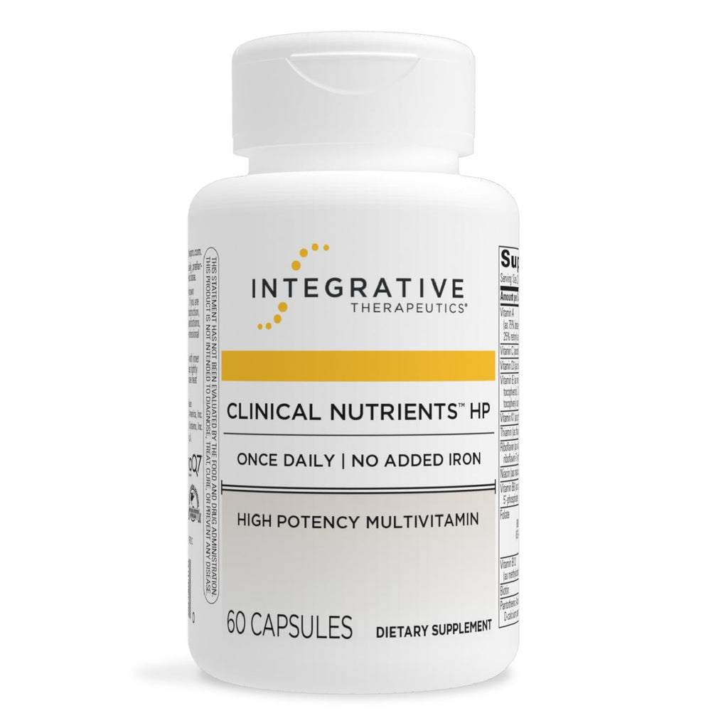 Integrative Therapeutics Clinical Nutrients HP – Daily Multivitamin for Vital Nutrients (60 Count, 30 Servings) – No Iron, Dairy-Free