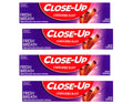 Close-Up Cinnamon Anticavity Toothpaste 6 oz Pack of 4 | Fresh Breath & Whitening