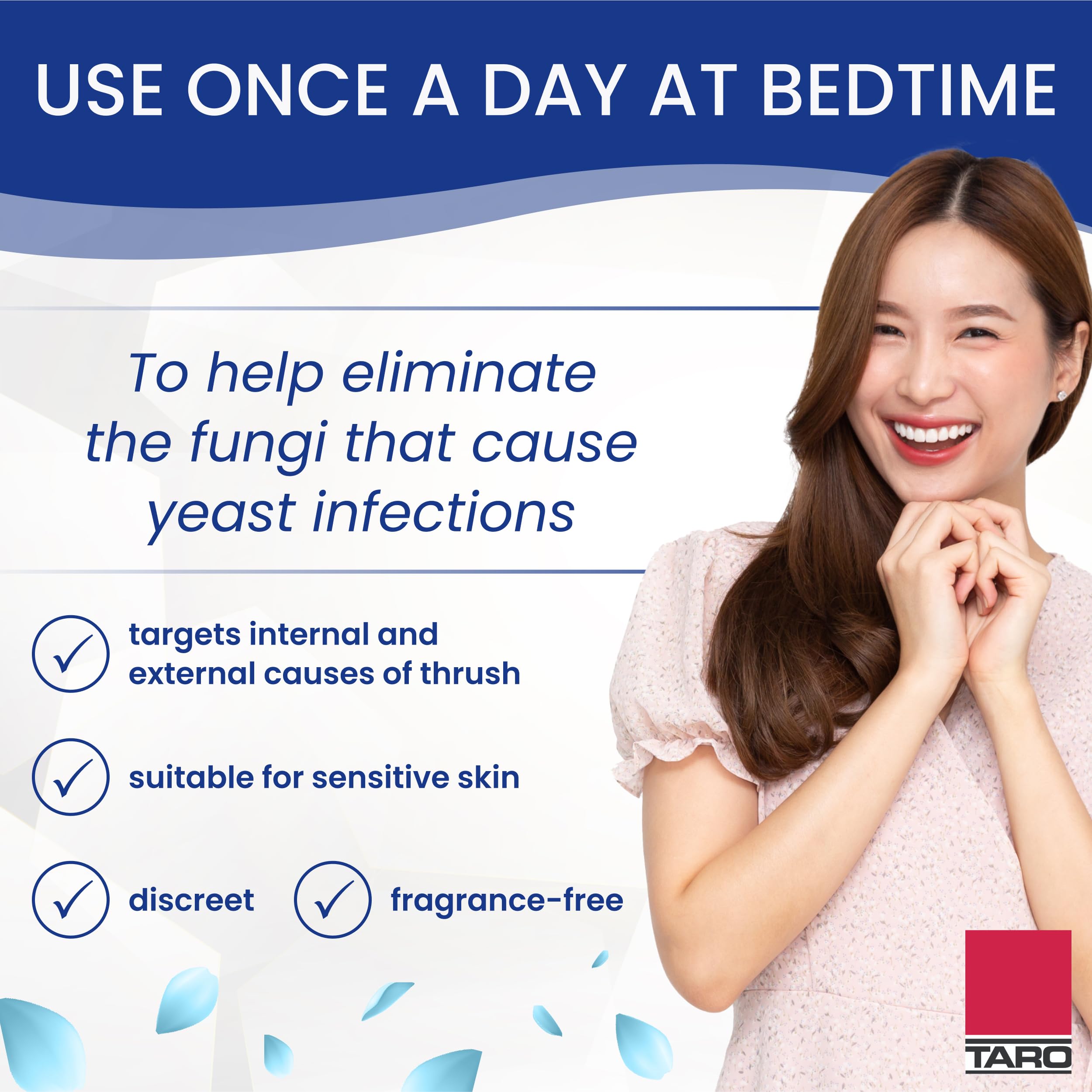 Clotrimazole 3-Day Vaginal Cream - 0.74 oz Tubes (Pack of 3) | Hygienic, Travel-Friendly