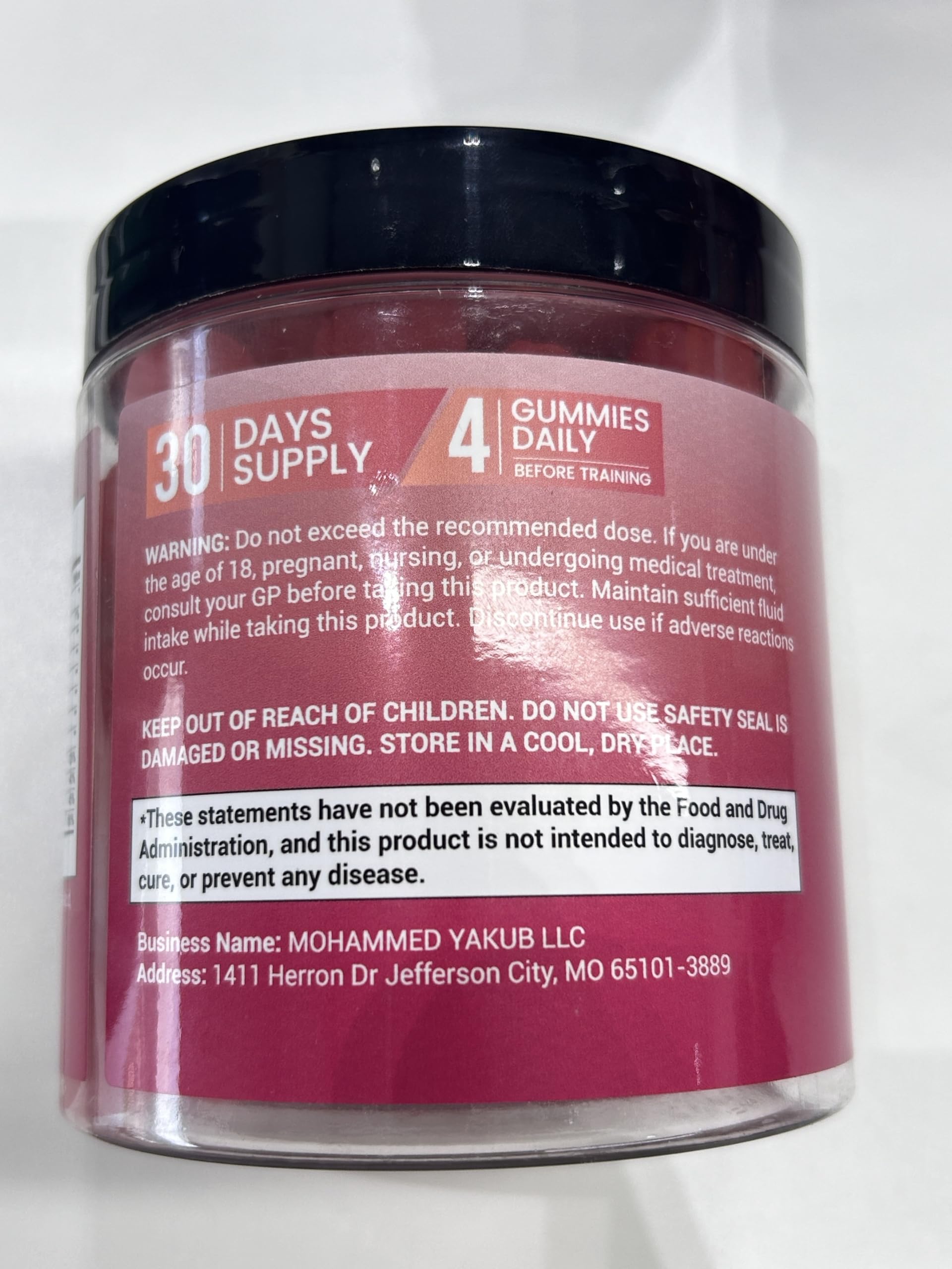 CNFHDI Creatine Gummies for Women – Sugar-Free, Vegan, Collagen & BCAAs