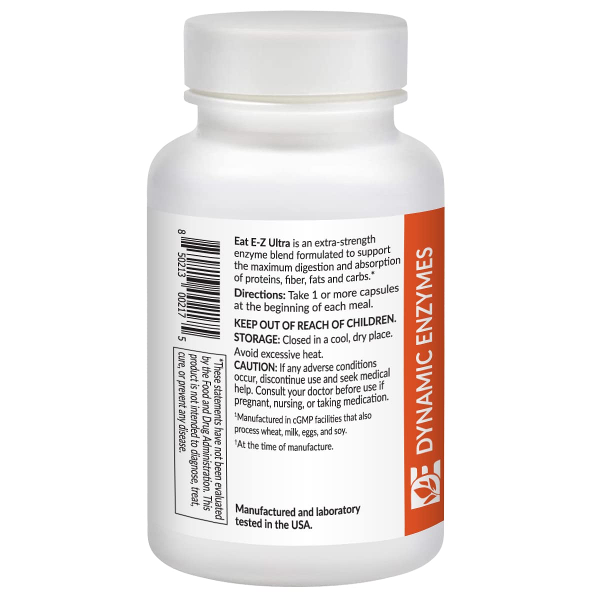 Eat E-Z Ultra Digestive Enzymes – Gut Health, Anti-Bloating & Immune Support | 90 Count