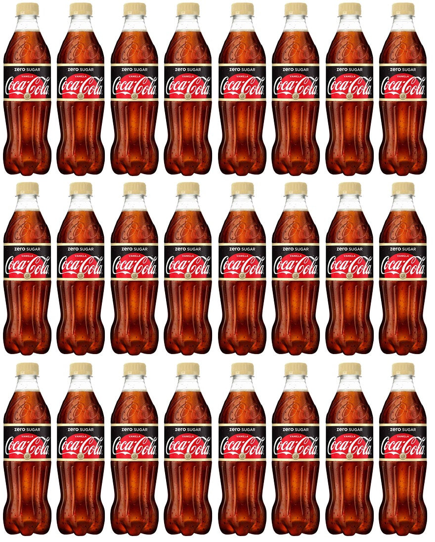 24 x Coca-Cola Zero Sugar Vanilla 500Ml