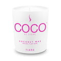COCO by Stone 11oz Candle – Coconut Apricot Wax, Tiare Scent, Vegan & Clean Burning