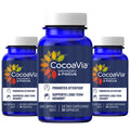 CocoaVia Memory & Focus Brain Supplement – 90 Day Cocoa Flavanol Blend with Lutein & Caffeine