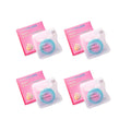 Cocofloss Woven Dental Floss – Dentist-Designed, Strawberry Scent, 4 Spools (33 yd each)