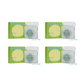 Cocolab Woven Dental Floss – Dentist-Designed, Coconut-Scented, Waxed & Expanding, Kid-Friendly | 4 Spools (33 yd Each)