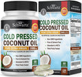 Organic Coconut Oil Capsules 2000mg – Extra Virgin MCT (120ct, 2 Month Supply)