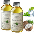 Coconut Oil Pulling for Teeth Whitening - Cocofresha Organic Peppermint Oil 4 Oz