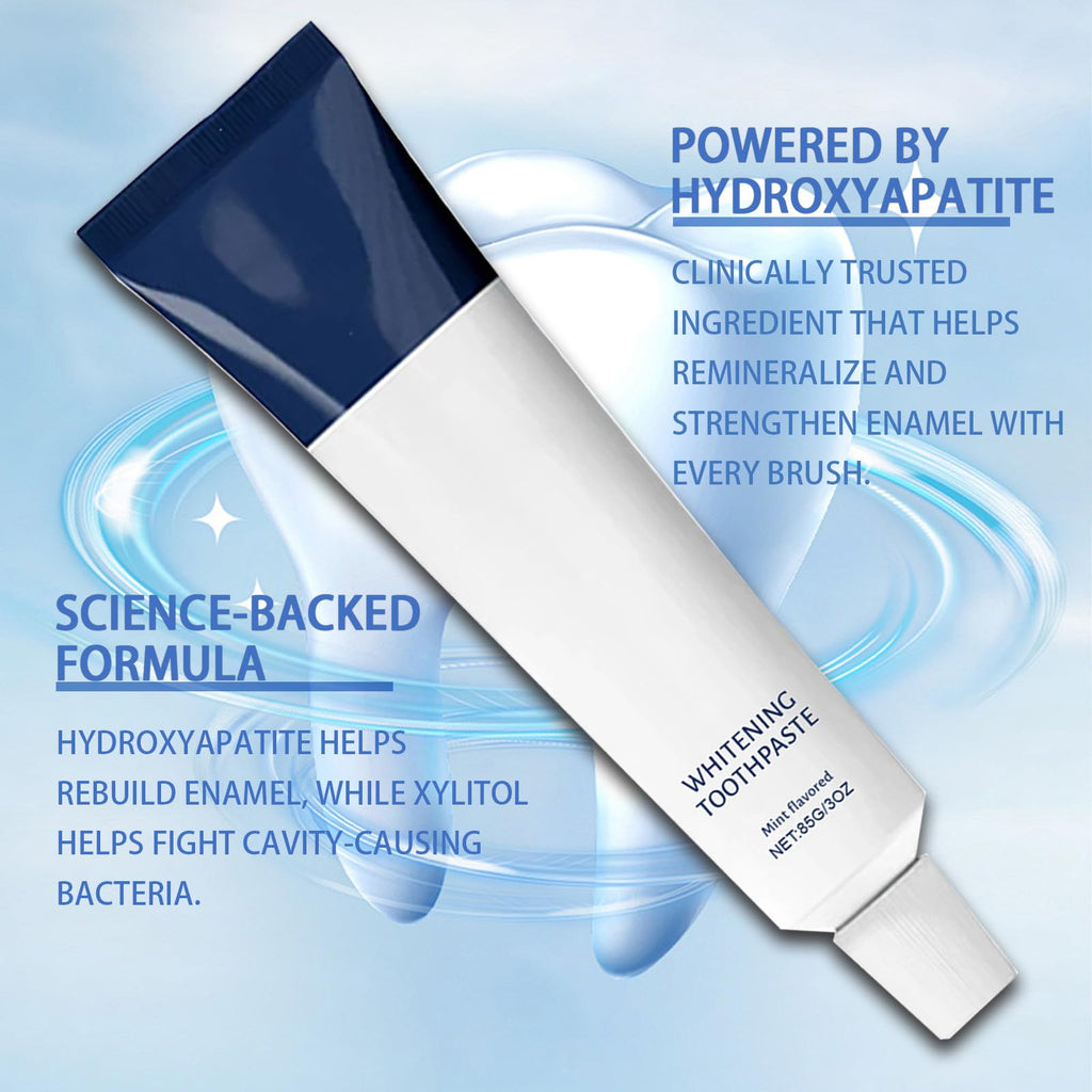 Fluoride-Free Hydroxyapatite Toothpaste with Coconut Oil & Xylitol