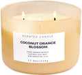 Coconut Orange Blossom 3-Wick Soy Candle – 15.8 oz | Long-Lasting Scent