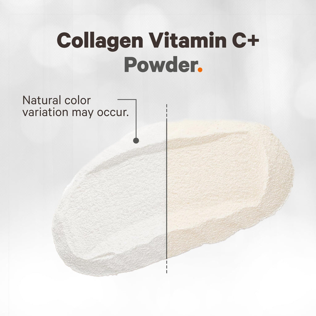 Codeage Collagen Peptides Powder + Vitamin C – Grass-Fed, Unflavored, 20g per Serving, 9.98 oz