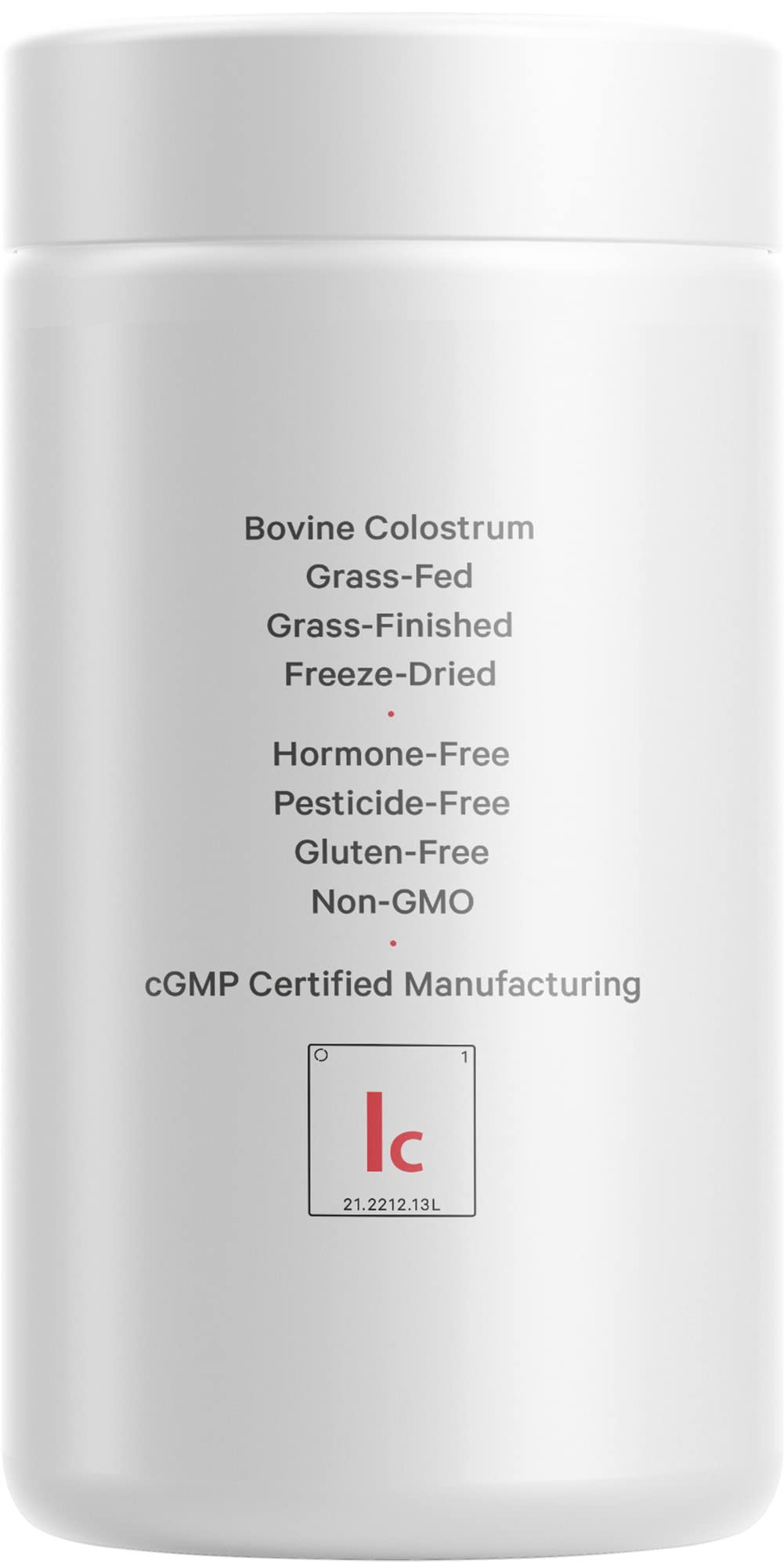 Codeage Colostrum Supplement – Grass-Fed, Non-GMO, Gluten-Free - 180 Capsules