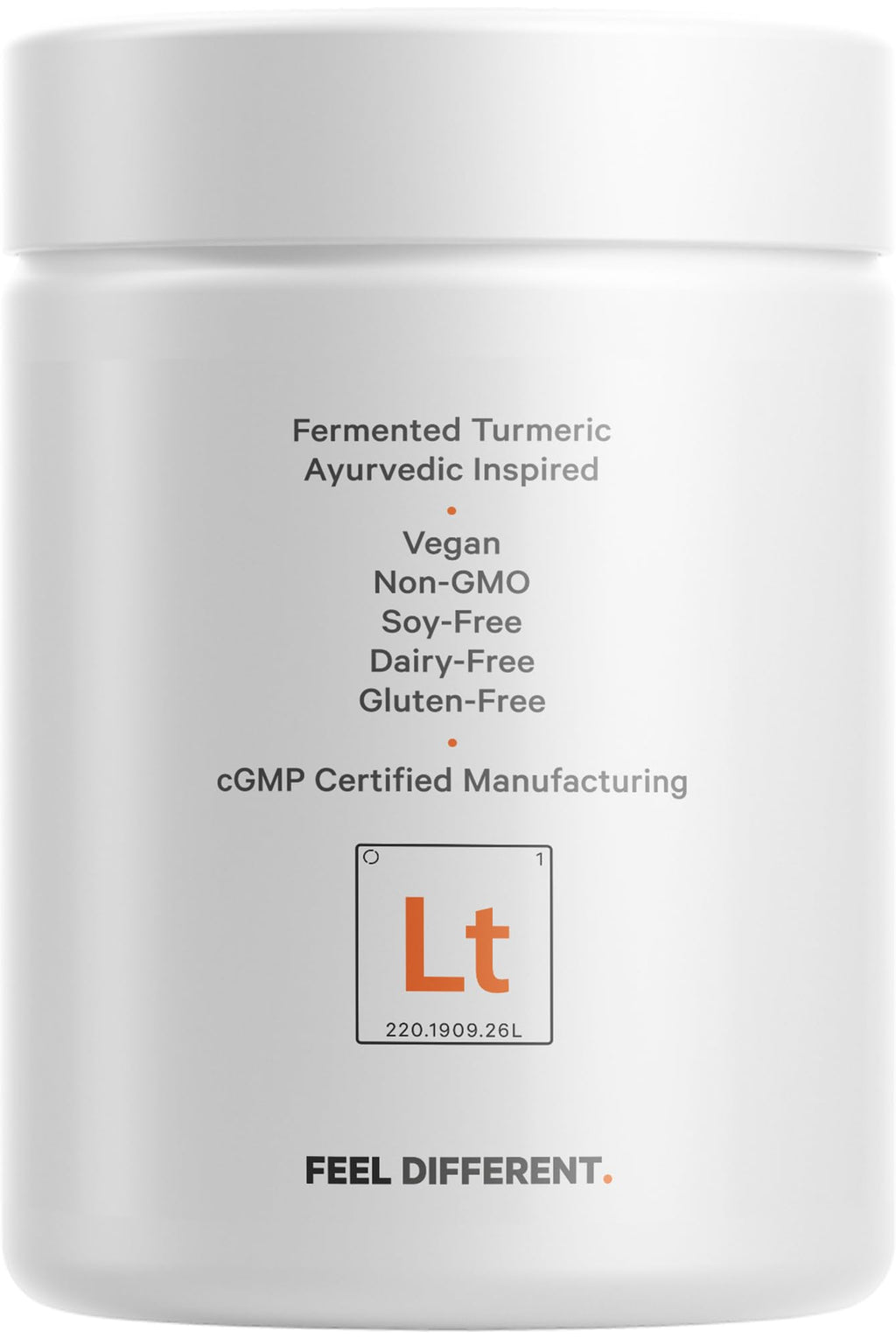 Codeage Organic Turmeric Supplement - 95% Curcumin, Liposomal Fermented Botanicals, 90 Capsules
