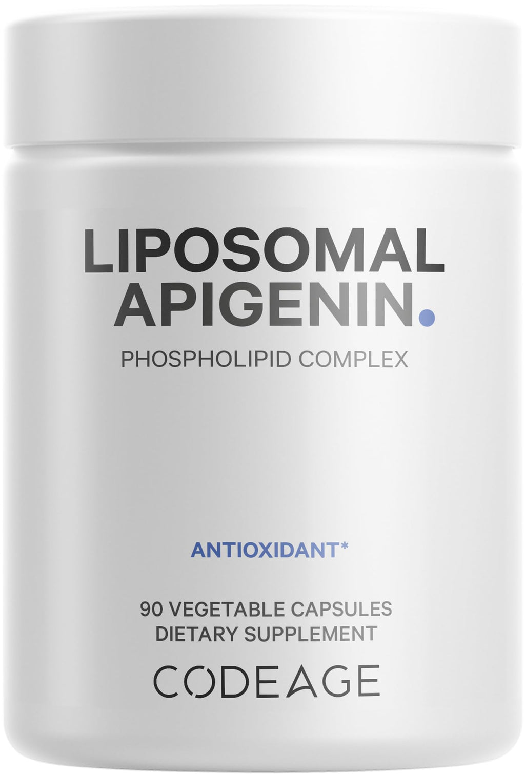 Codeage Liposomal Apigenin Supplement – 3-Month, 90 Count | Vegan & Gluten-Free