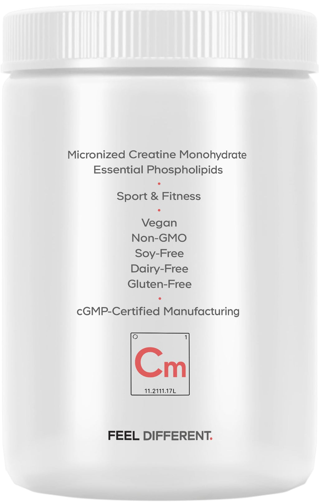 Codeage Liposomal Creatine Powder – 90 Servings, 5,000 mg Monohydrate