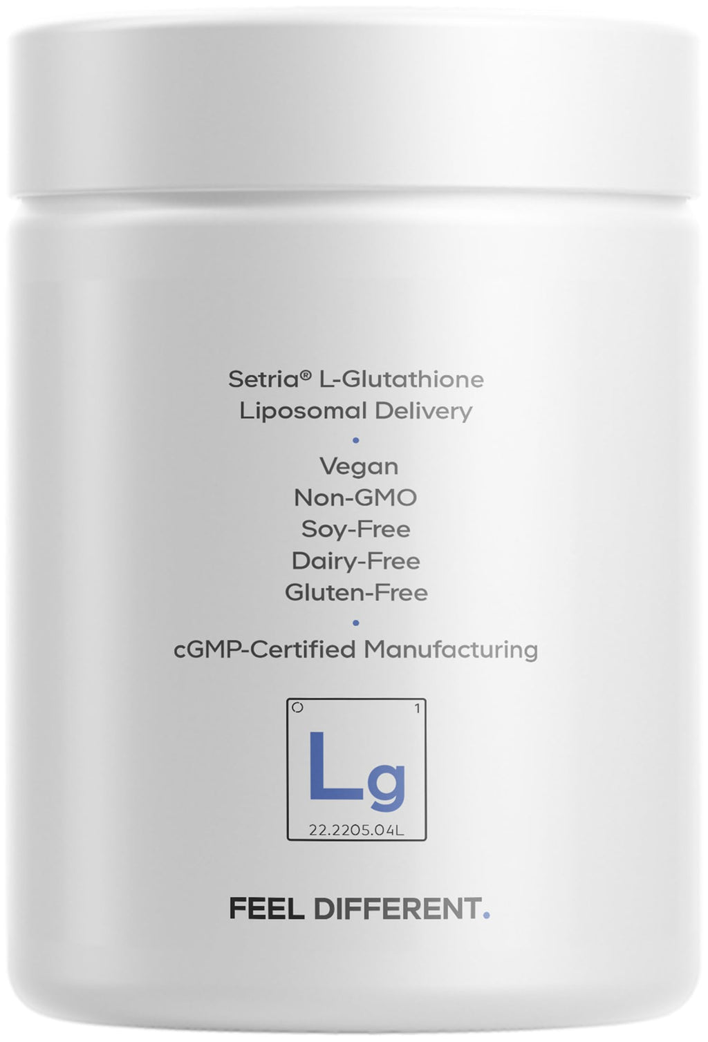 Codeage Liposomal Glutathione Supplement – 500 mg Setria L-Glutathione, Liposomal Delivery, Vegan, Non-GMO