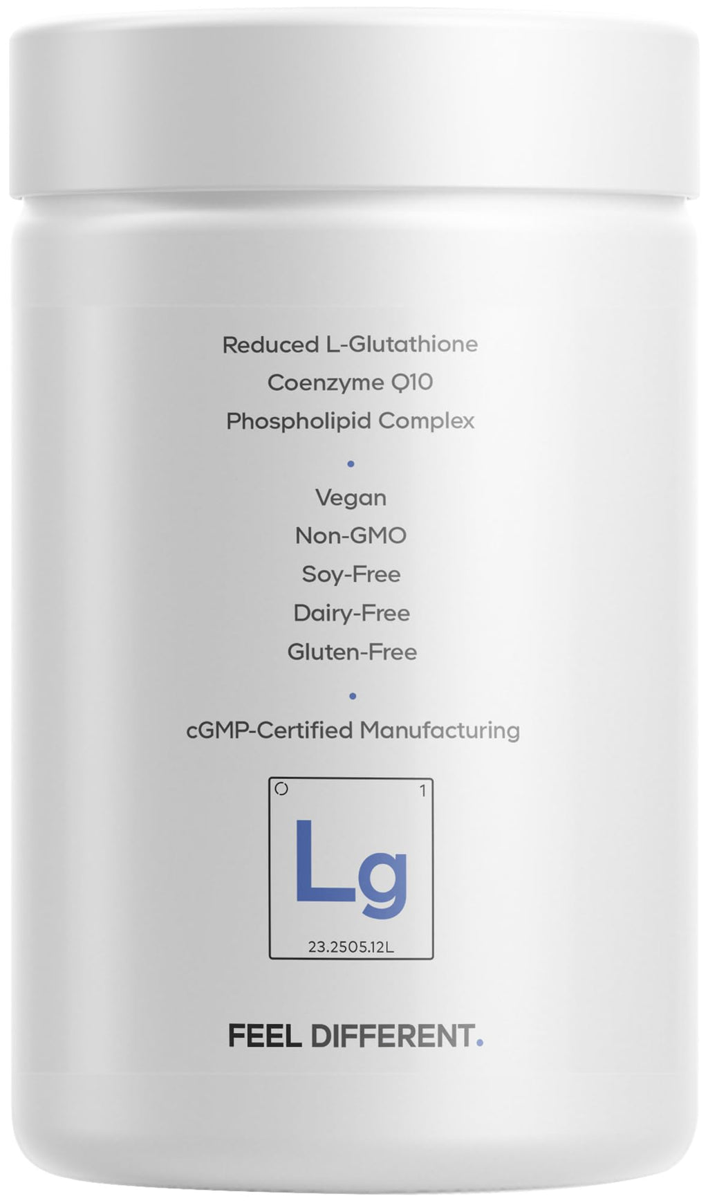 Codeage Liposomal Glutathione+ Supplement - 1000 mg Reduced L-Glutathione, Vitamin C, CoQ10 - Liposomal Delivery - Non-GMO - 120 Capsules