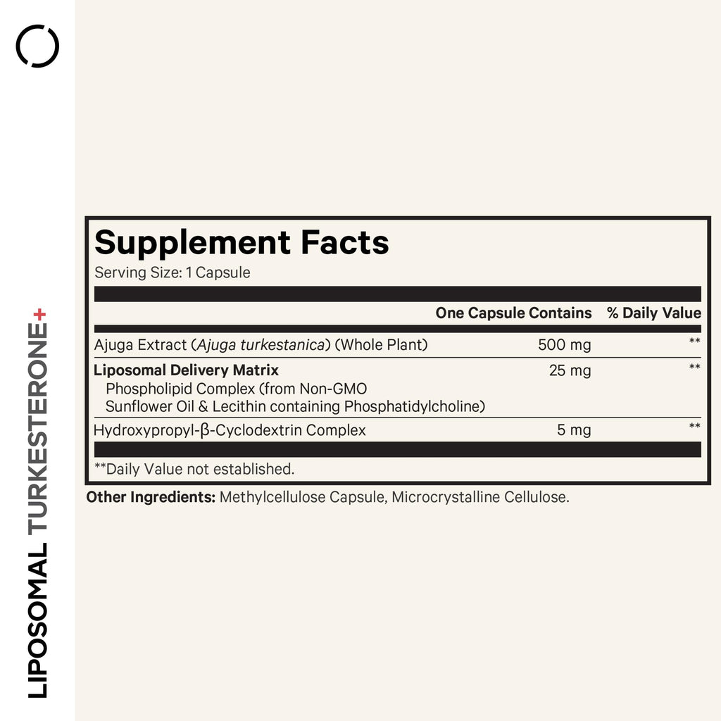 Codeage Liposomal Turkesterone Supplement - 120 Capsules, 4-Month Supply