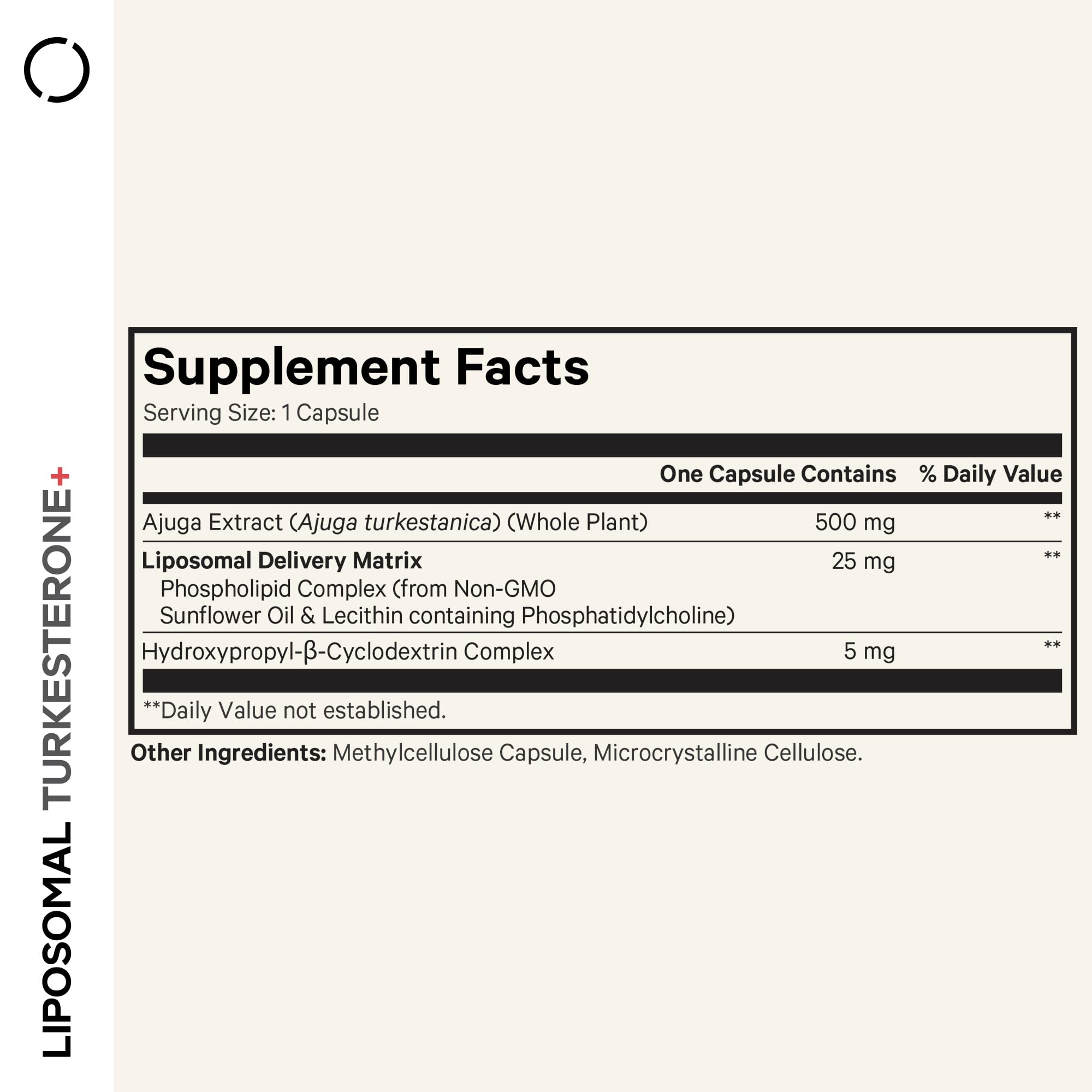 Codeage Liposomal Turkesterone Supplement - 120 Capsules, 4-Month Supply