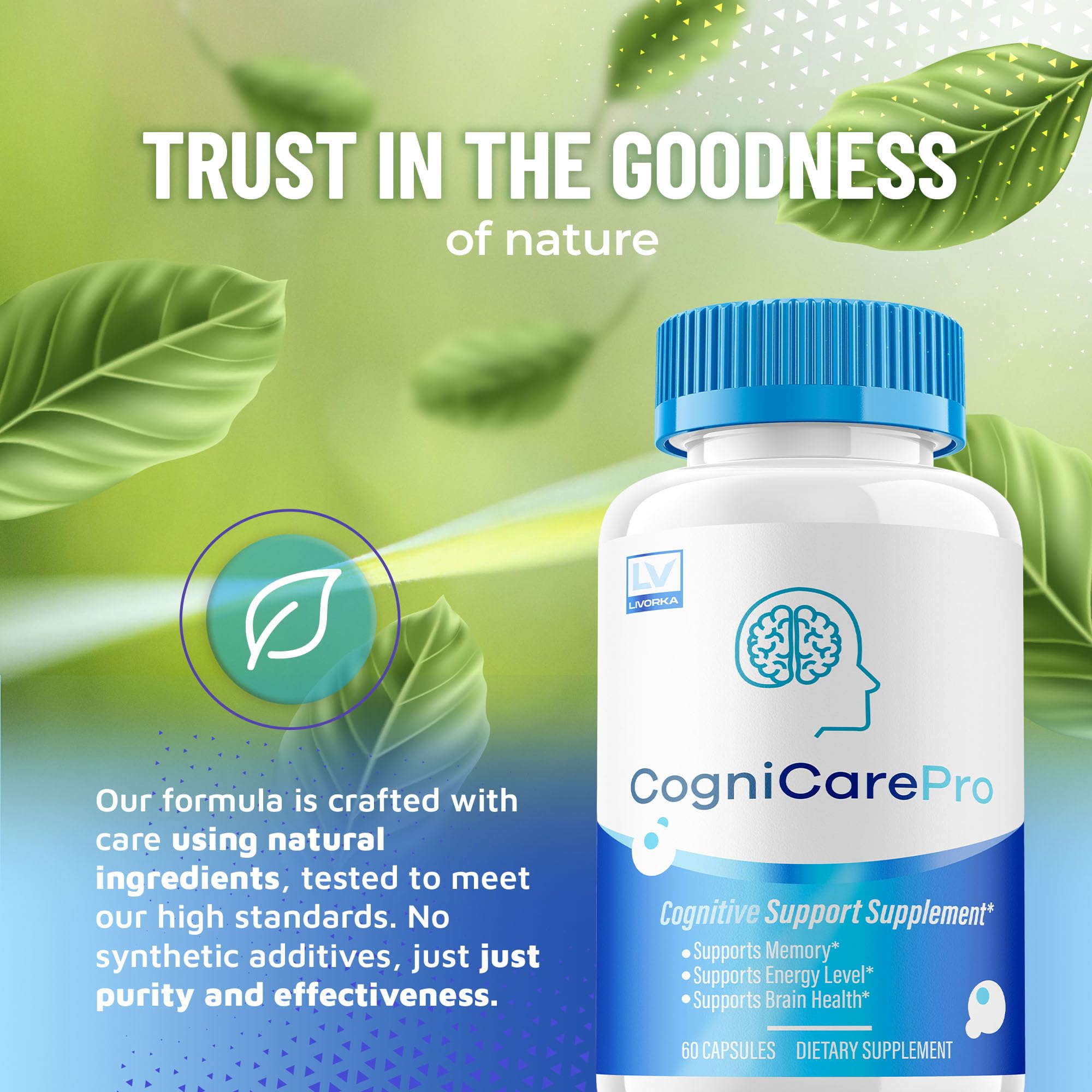 (3 Pack) Cognicare Pro Capsules – 180 Count for 3 Months