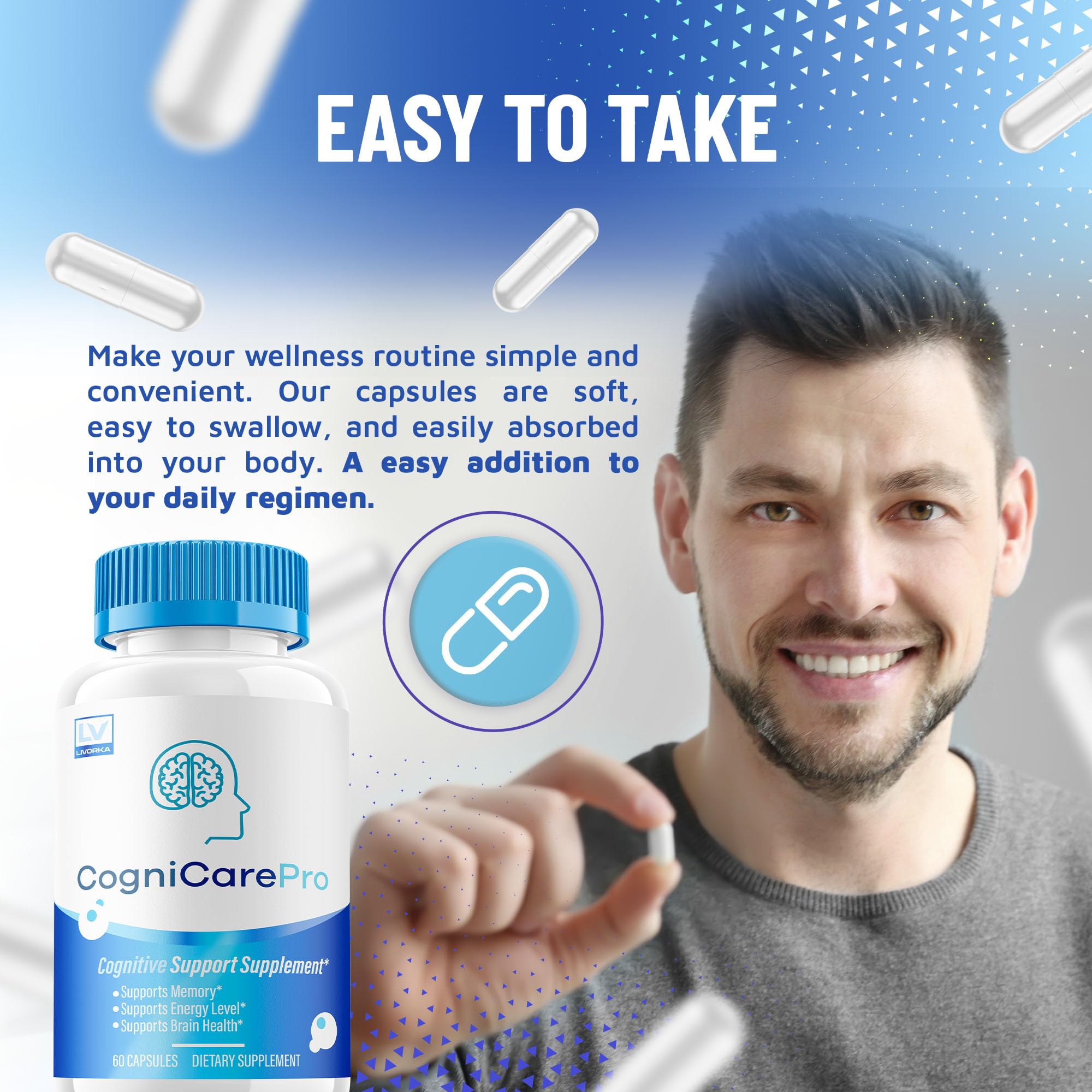 (3 Pack) Cognicare Pro Capsules – 180 Count for 3 Months