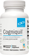 XYMOGEN Cogniquil - Clarity, Focus & Energy | Magnesium L-Threonate, Theacrine & B12 (60 Capsules)