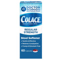 Colace Stool Softener 100 mg – 60 Capsules | Gentle, Doctor-Recommended, Stimulant-Free Relief