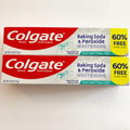 Colgate Baking Soda & Peroxide Whitening Toothpaste – Frosty Mint Stripe 4 oz + 60% Free