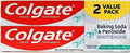 Colgate Baking Soda and Peroxide Whitening Toothpaste – Frosty Mint Twin Pack 12oz