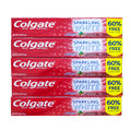 Colgate Cinnamint Fluoride Toothpaste – Cinnamon Mint, Deep Clean, Whitening, 5-Pack