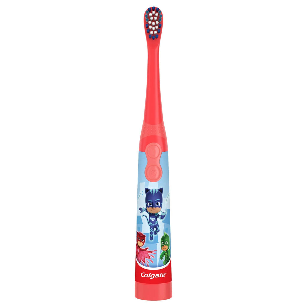 Colgate Kids PJ Masks Toothbrush - Extra Soft Bristles, Color May Vary, Battery Powered, 1 Count