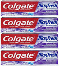 Colgate Max Fresh Knockout Toothpaste - Odor Neutralizing Technology - 6 oz Tubes (4-Pack)