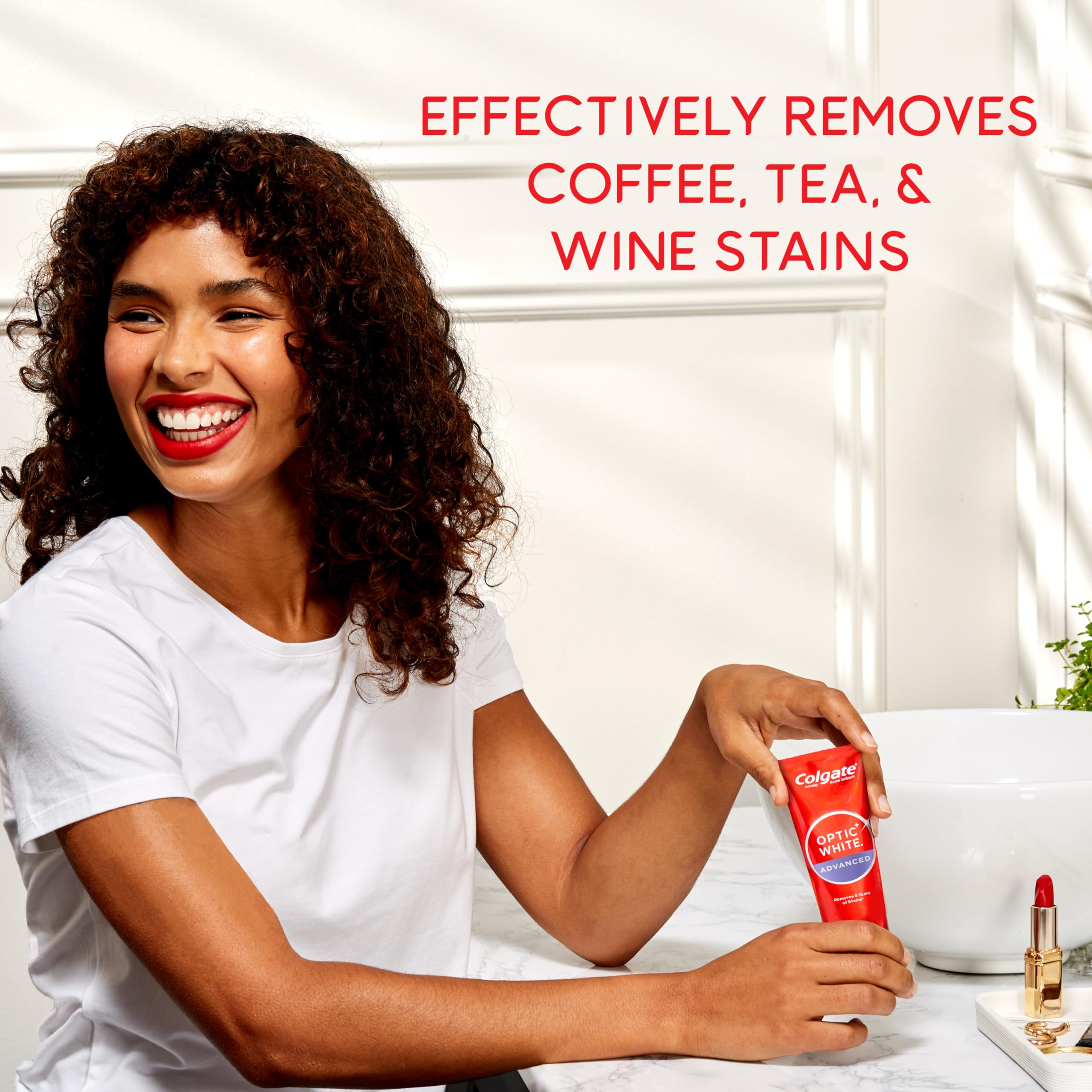 Colgate Optic White Advanced Hydrogen Peroxide Toothpaste Pack - 2x4.5 oz