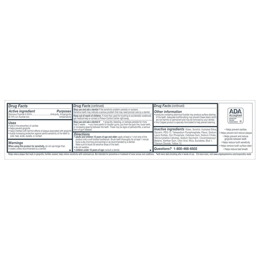 Colgate Total Whitening + Fresh Boost Toothpaste Gel - 5.1 oz | 10 Benefits