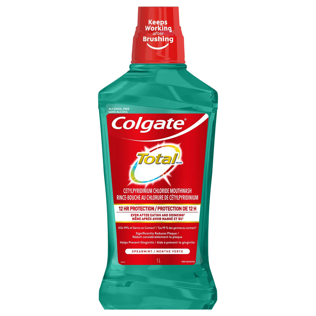Colgate Total Advanced Pro-Shield Mouthwash – Spearmint, 33.8 oz